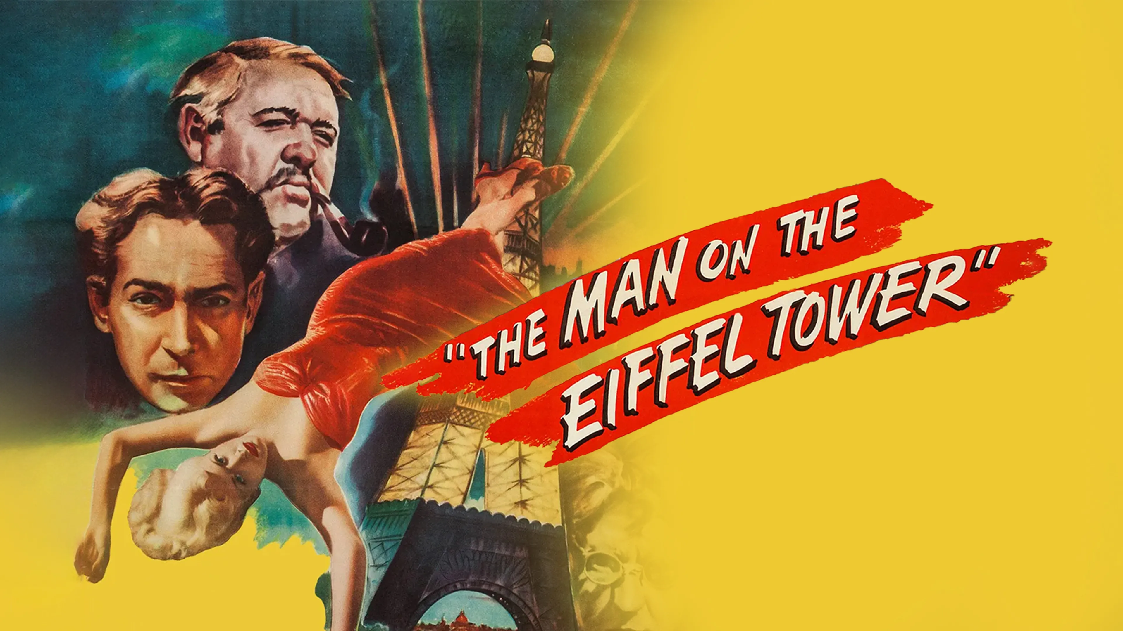 The Man on the Eiffel Tower poster